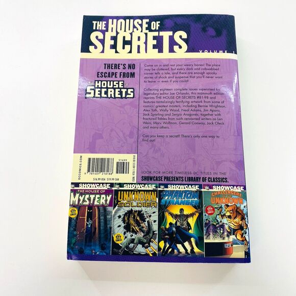 1st Print DC Showcase Presents THE HOUSE OF SECRETS Vol 1 Graphic Novel TPB - Picture 2 of 8